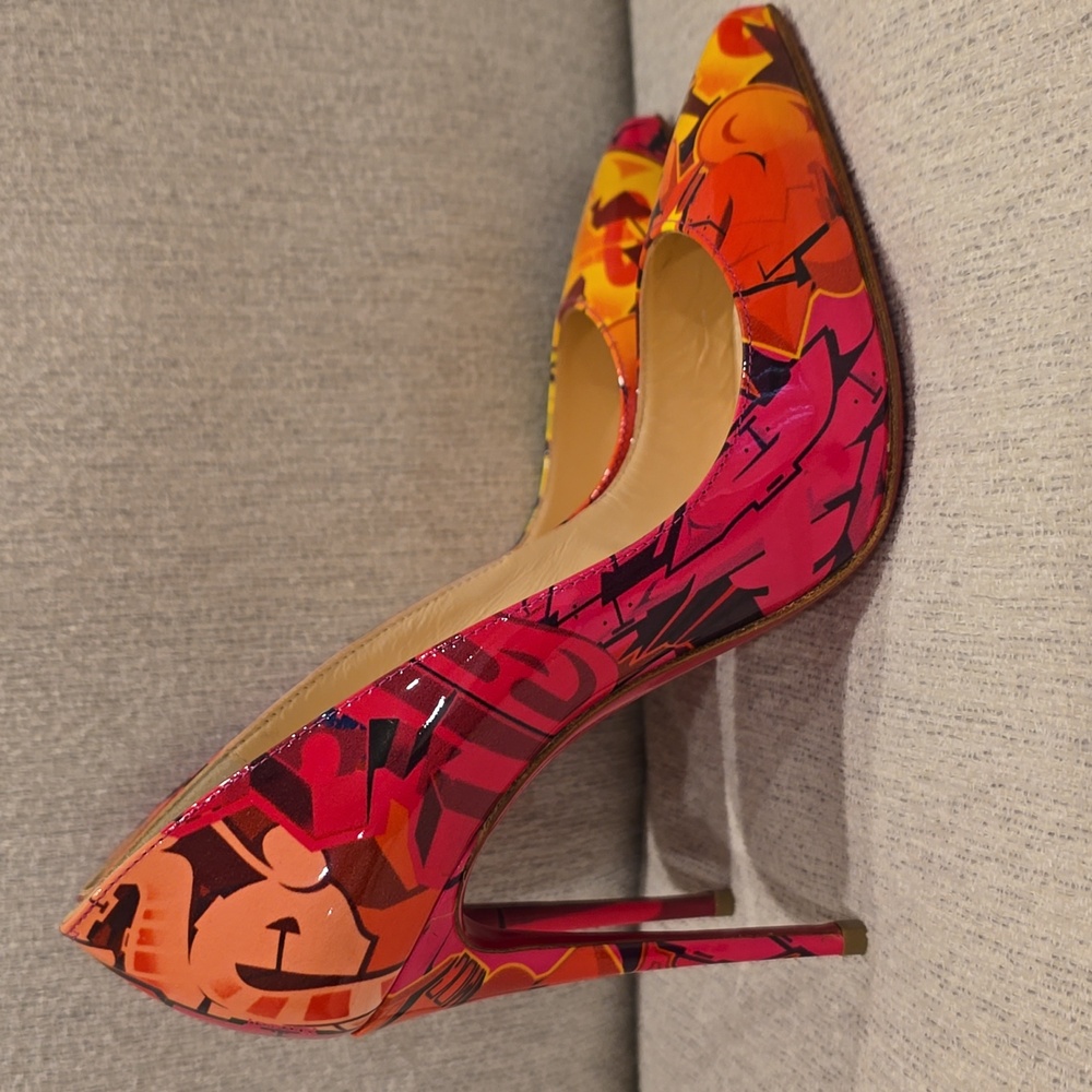 Christian Louboutin Multicolor Pigalle Heels